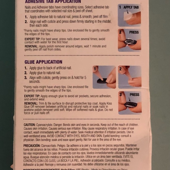 KISS Gel Fantasy Nails- Long Coffin Shape 
Dark Pink 28 count
NEW! - Picture 2 of 2